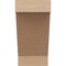 Ekena Millwork 10"W x 10"D x 20"H Wide Burlington Rough Cedar Woodgrain TimberThane Corbel, Primed Tan CORUR10X10X20BURRCPR - alternate 5